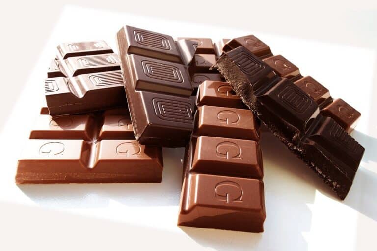 Hvor meget slik - chokolade